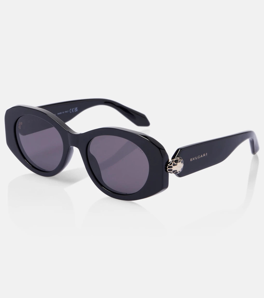 Bvlgari - Serpenti Forever oval sunglasses