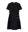 Burberry Pleated Kilt Mini Dress BLACK