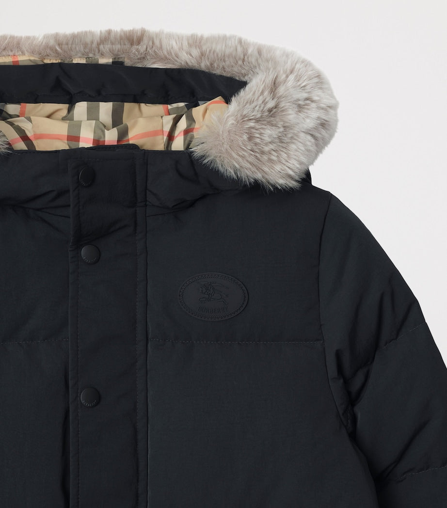 Burberry Kids Down EKD Hooded Parka (3-12 Years)