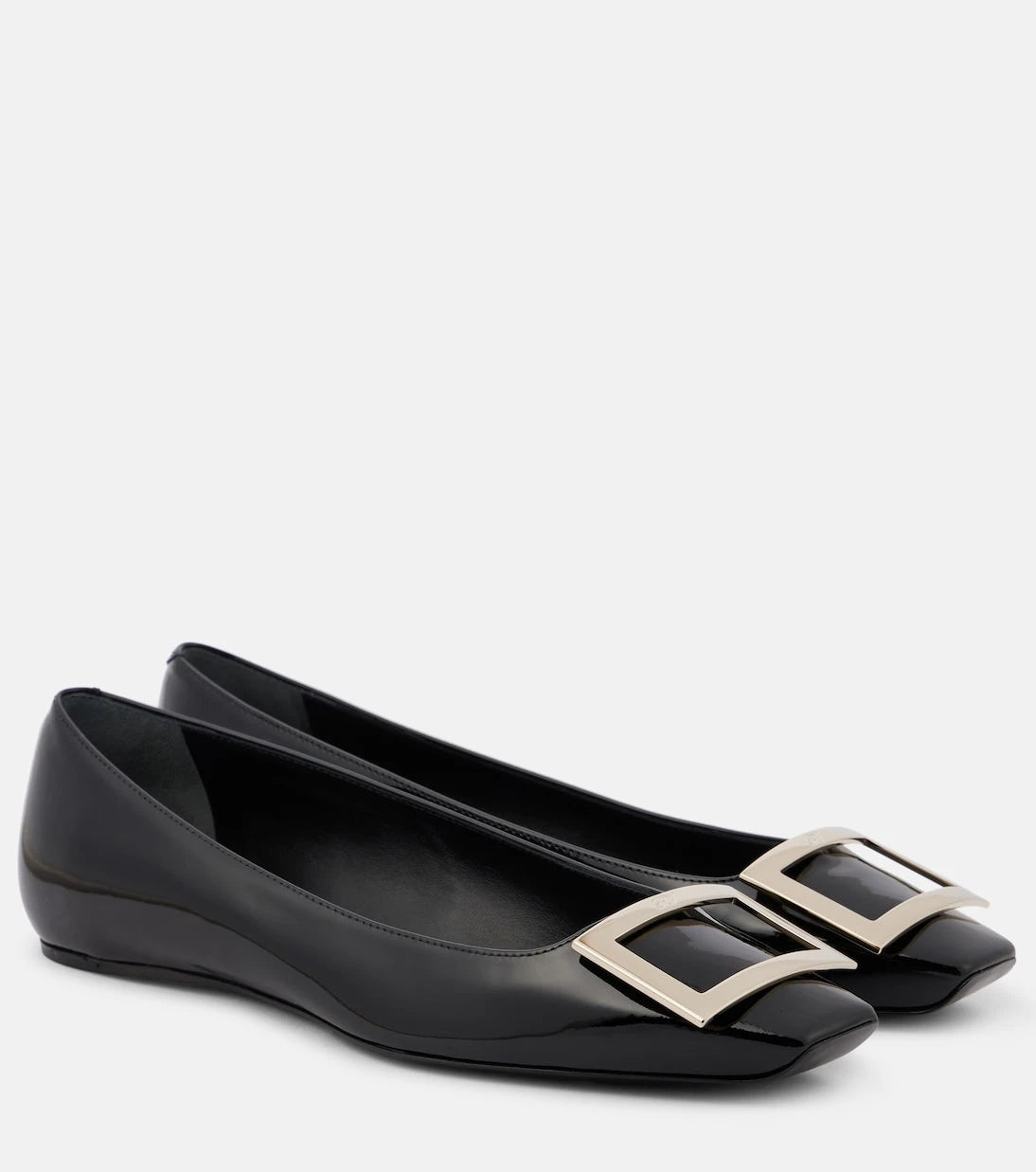 Roger Vivier - Trompette patent leather ballet flats