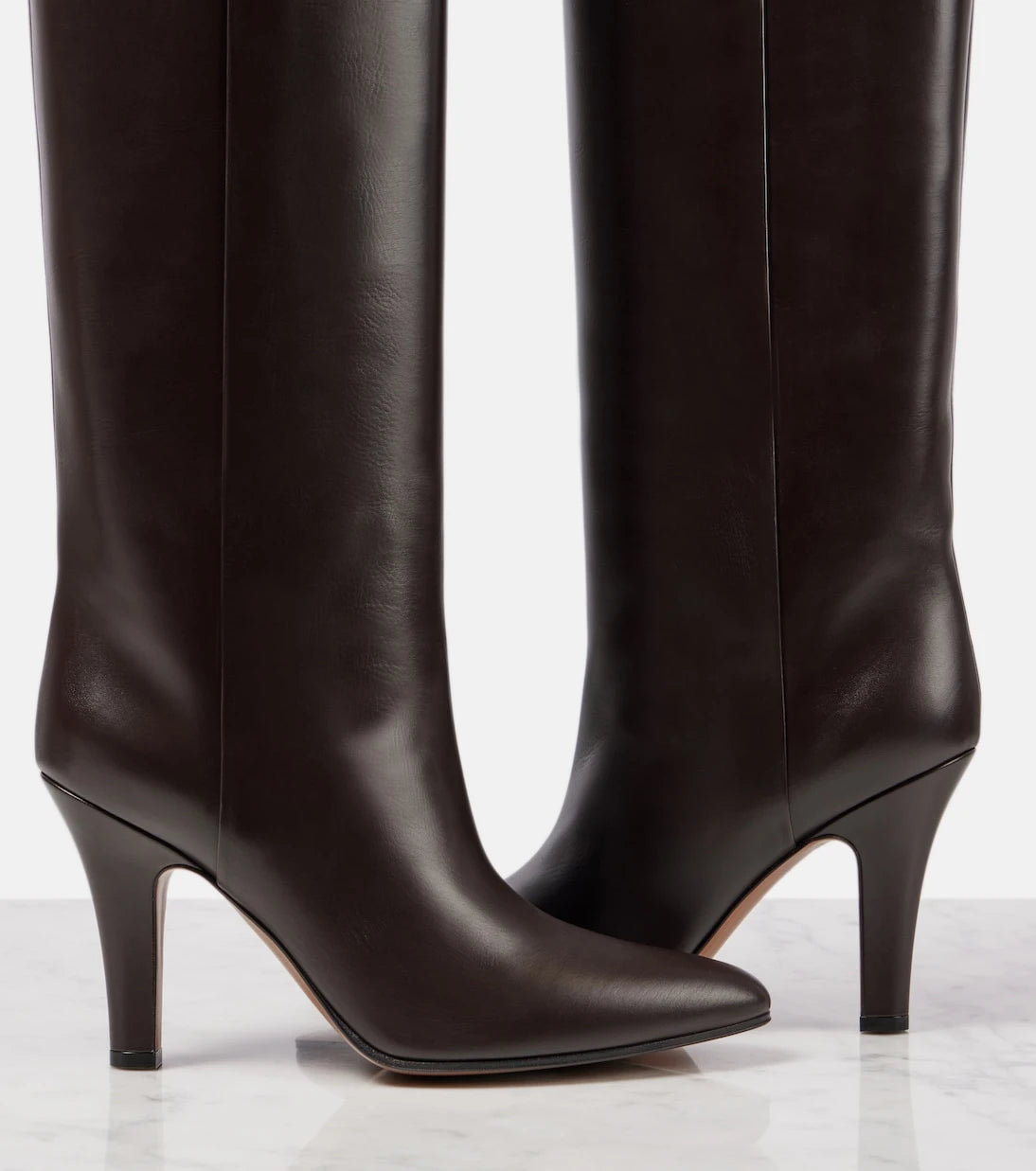 The Row - Prudence leather knee-high boots