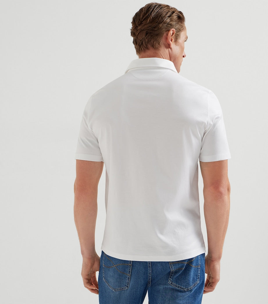 Cotton-Jersey Polo Shirt
