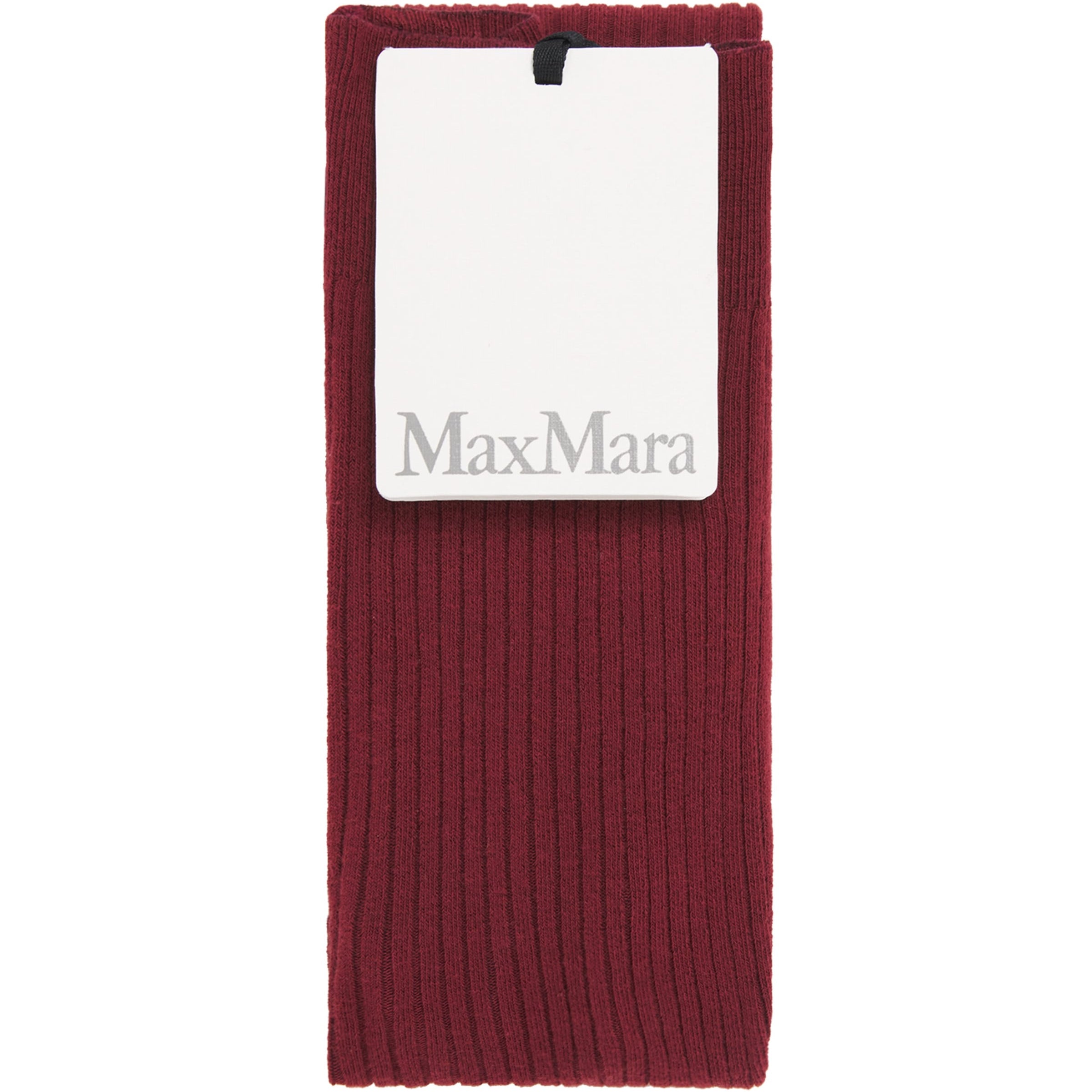 Max Mara Pink Rib-Knit Tights