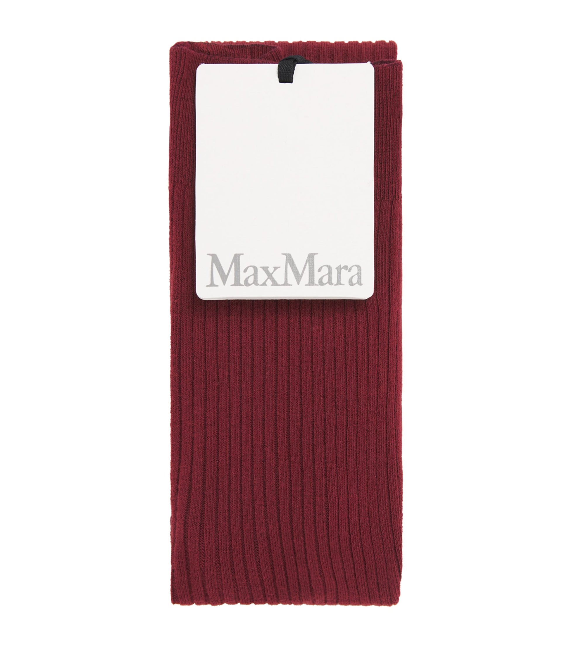 Max Mara Pink Rib-Knit Tights