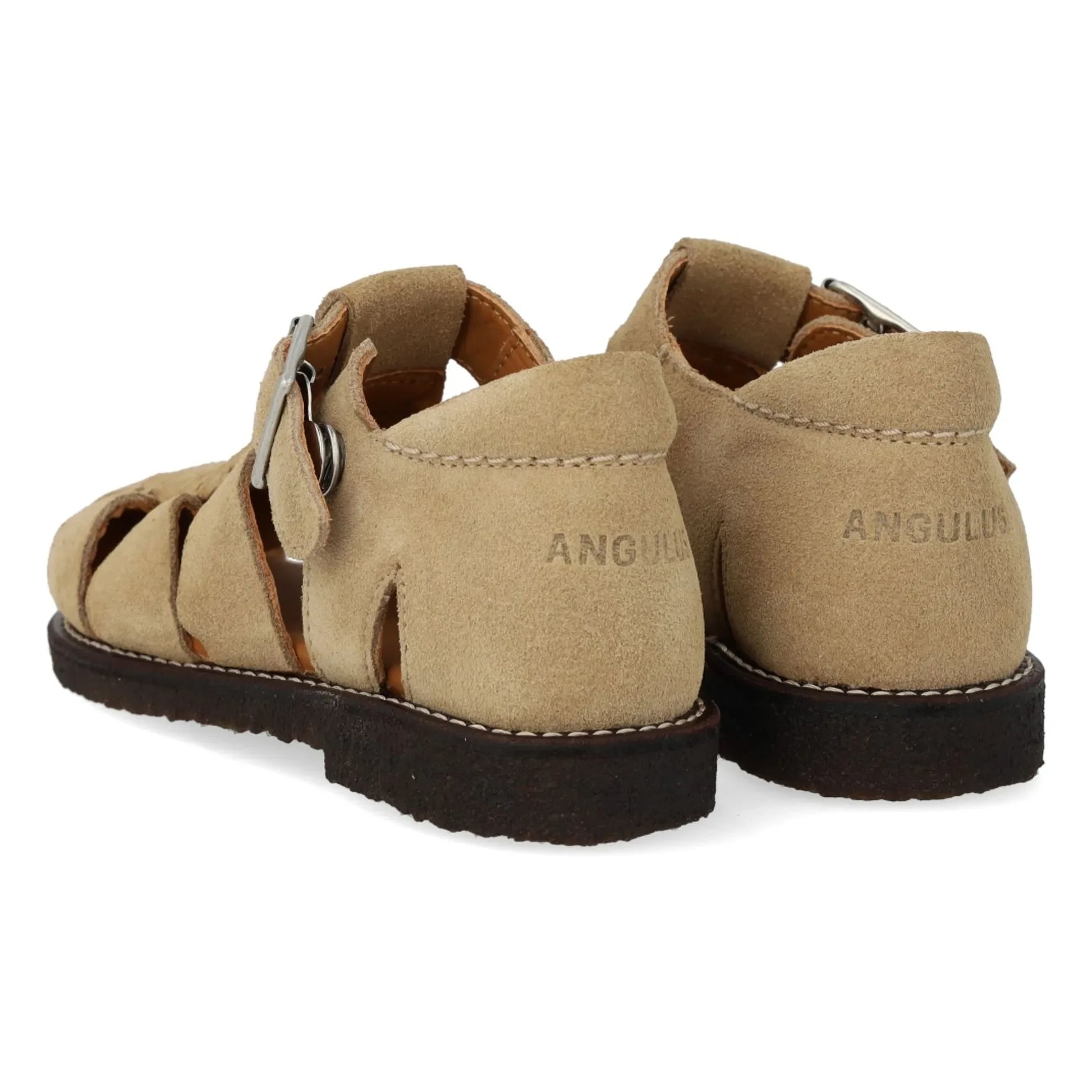 Angulus - Pêcheur Suede Sandals | Sand