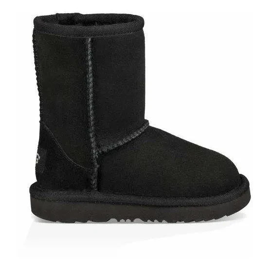 UGG - Classic II Fur Lined Suede Boots | Black