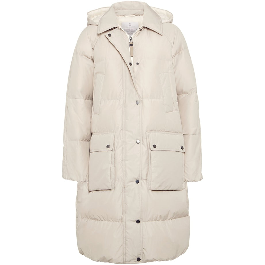 Brunello Cucinelli Beige Quilted Padded Jacket