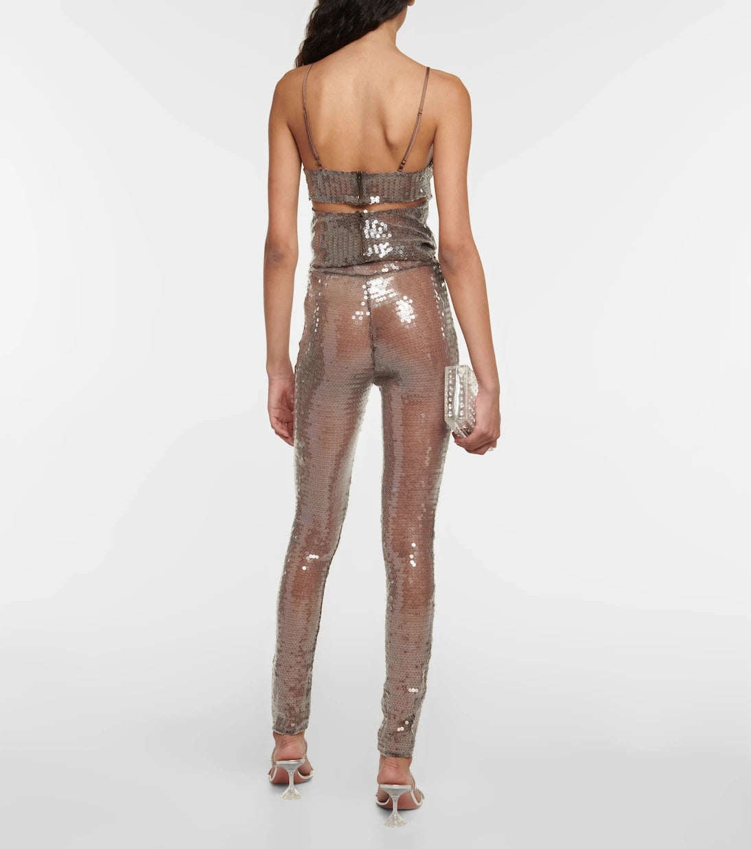 Nensi Dojaka - Sequined leggings
