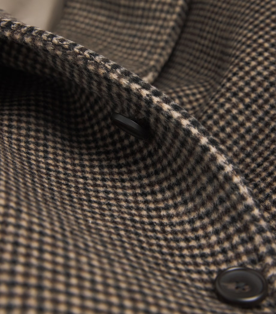 Multi Houndstooth Bomber Jacket