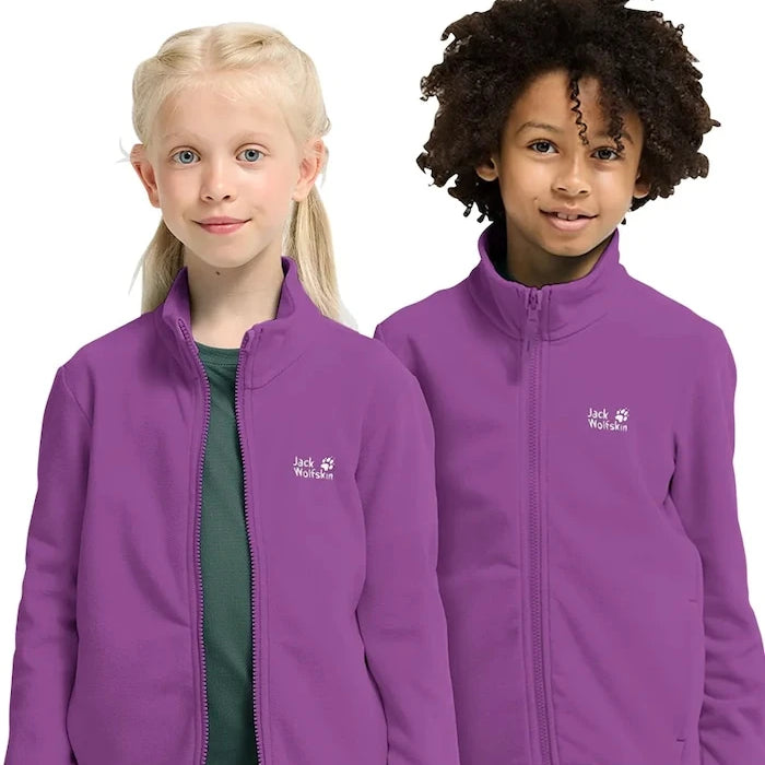 Jack Wolfskin çocuk polar sweatshirt TAUNUS 100 FZ K