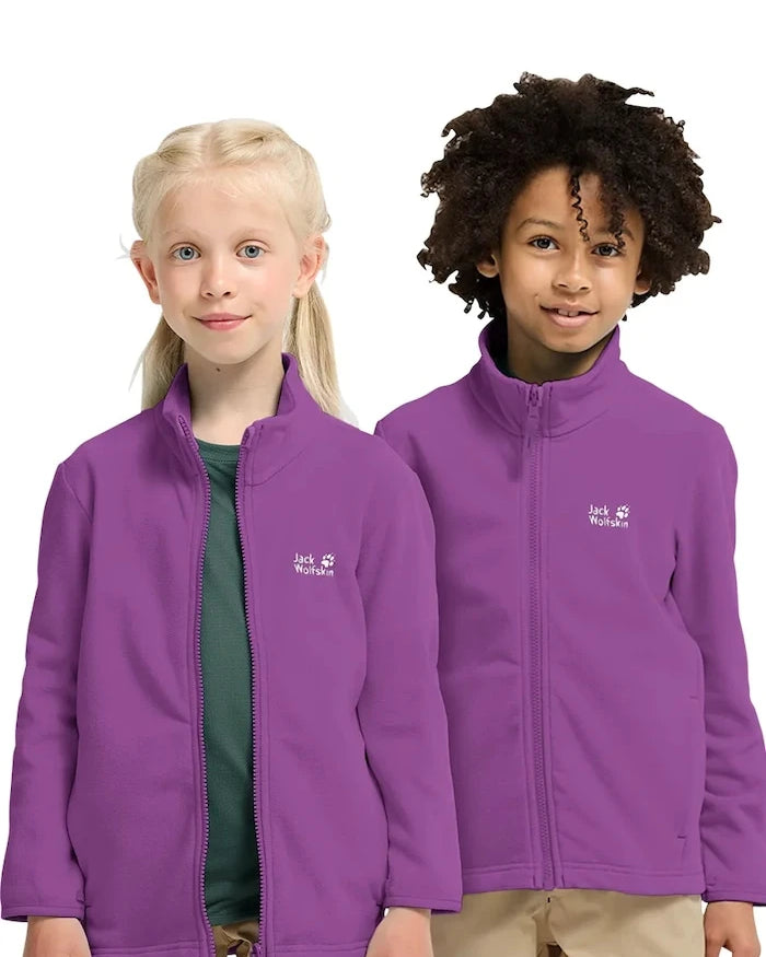 Jack Wolfskin çocuk polar sweatshirt TAUNUS 100 FZ K