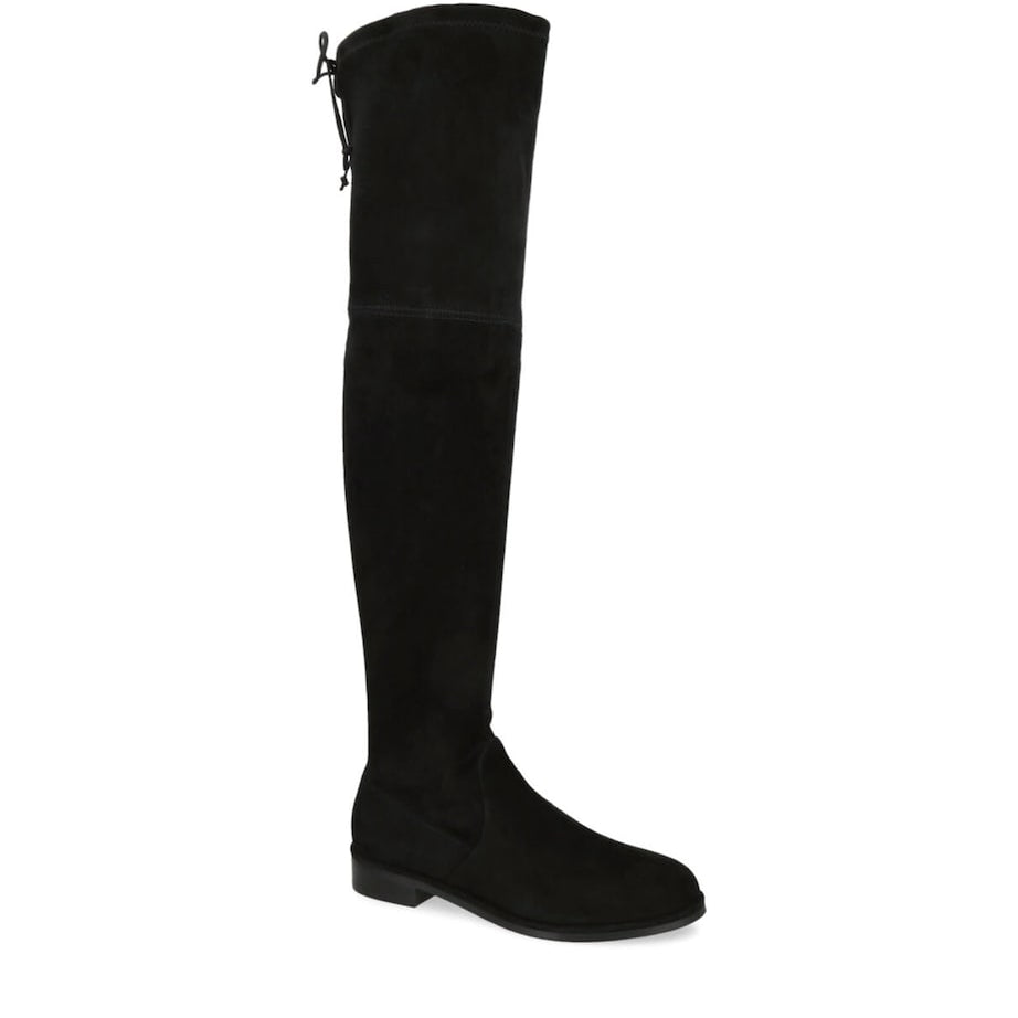 Stuart Weitzman Black Suede Lowland Bold Boots 40