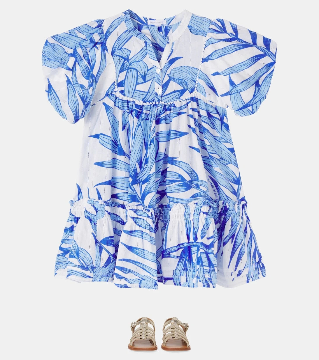 Poupette St Barth Kids - Cruz printed dress