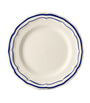 Set of 4 Filets Bleu Canapé Plates (23cm)