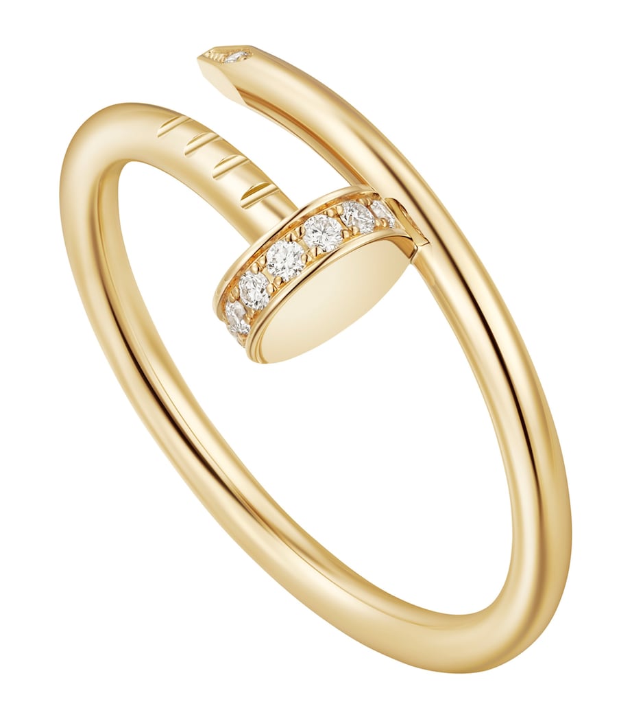 Yellow Gold and Diamond Juste Un Clou Ring
