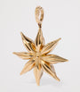 Yellow Gold and Diamond Mythology Star Anise Charm Pendant