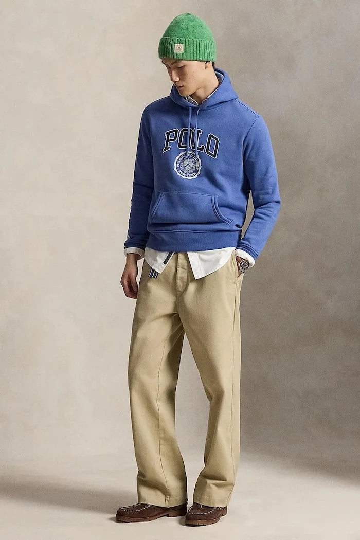 Polo Ralph Lauren kapüşonlu erkek pamuklu sweatshirt