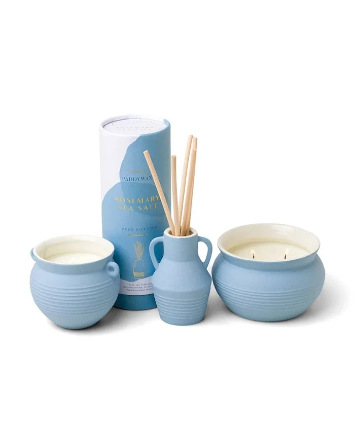 Ароматна соева свещ Paddywax Rosemary Sea Salt 241g