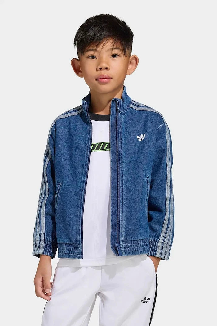 Детско дънково яке adidas Originals