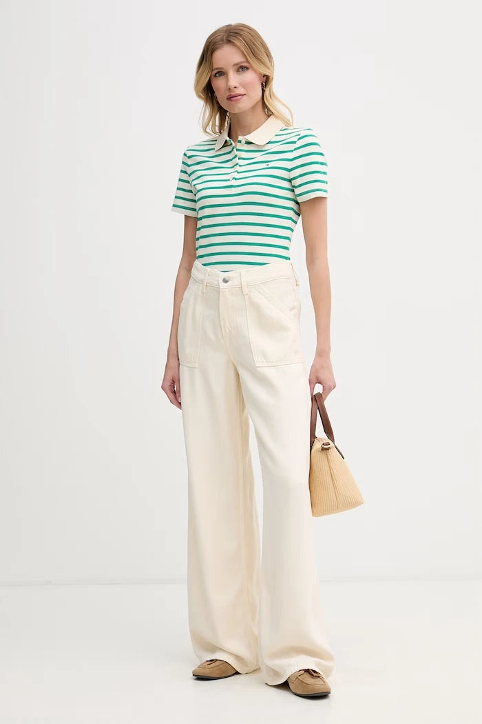 Tommy Hilfiger дънки wide leg дамски