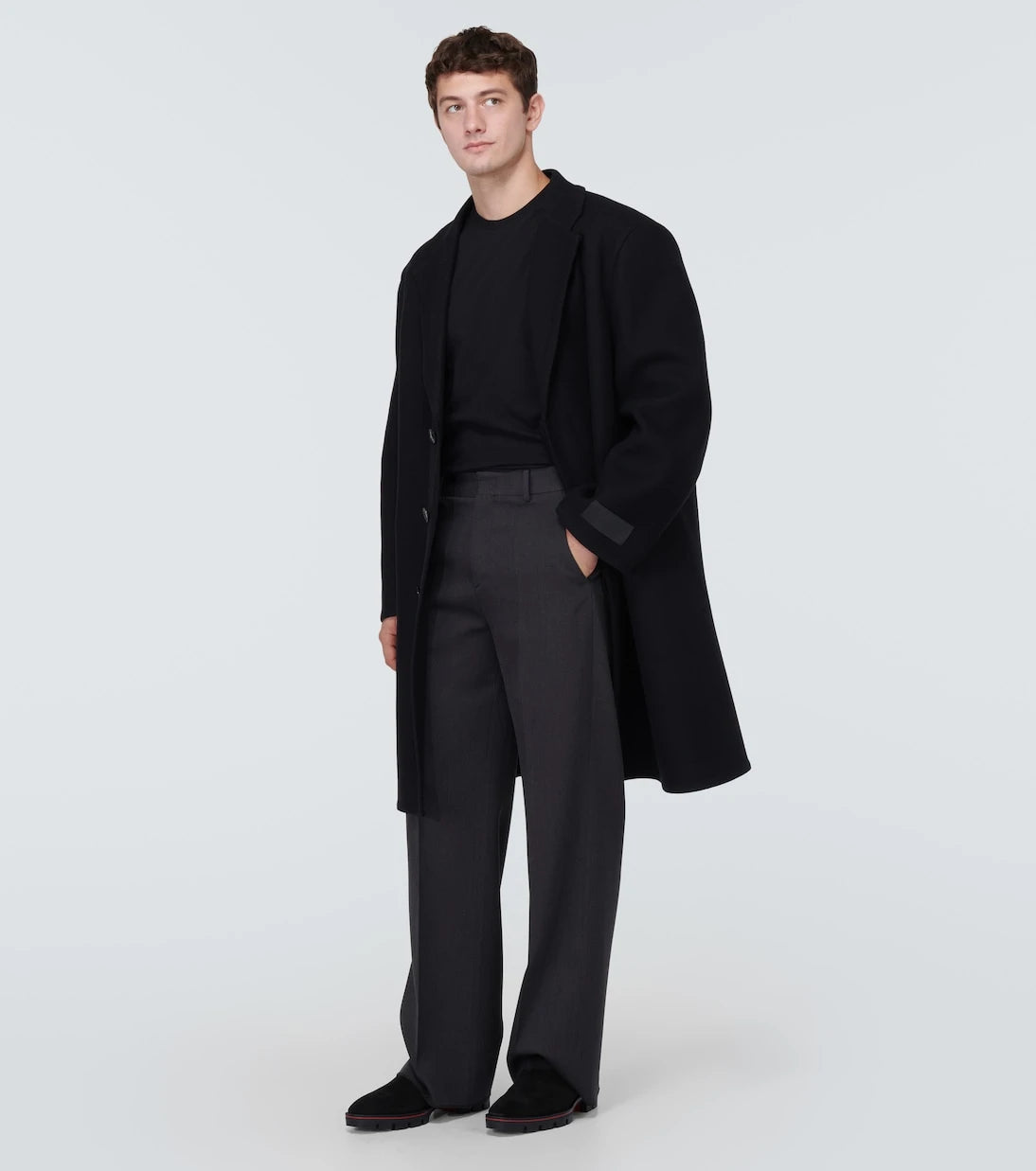 Christian Louboutin - Alpinosol suede Chelsea boots