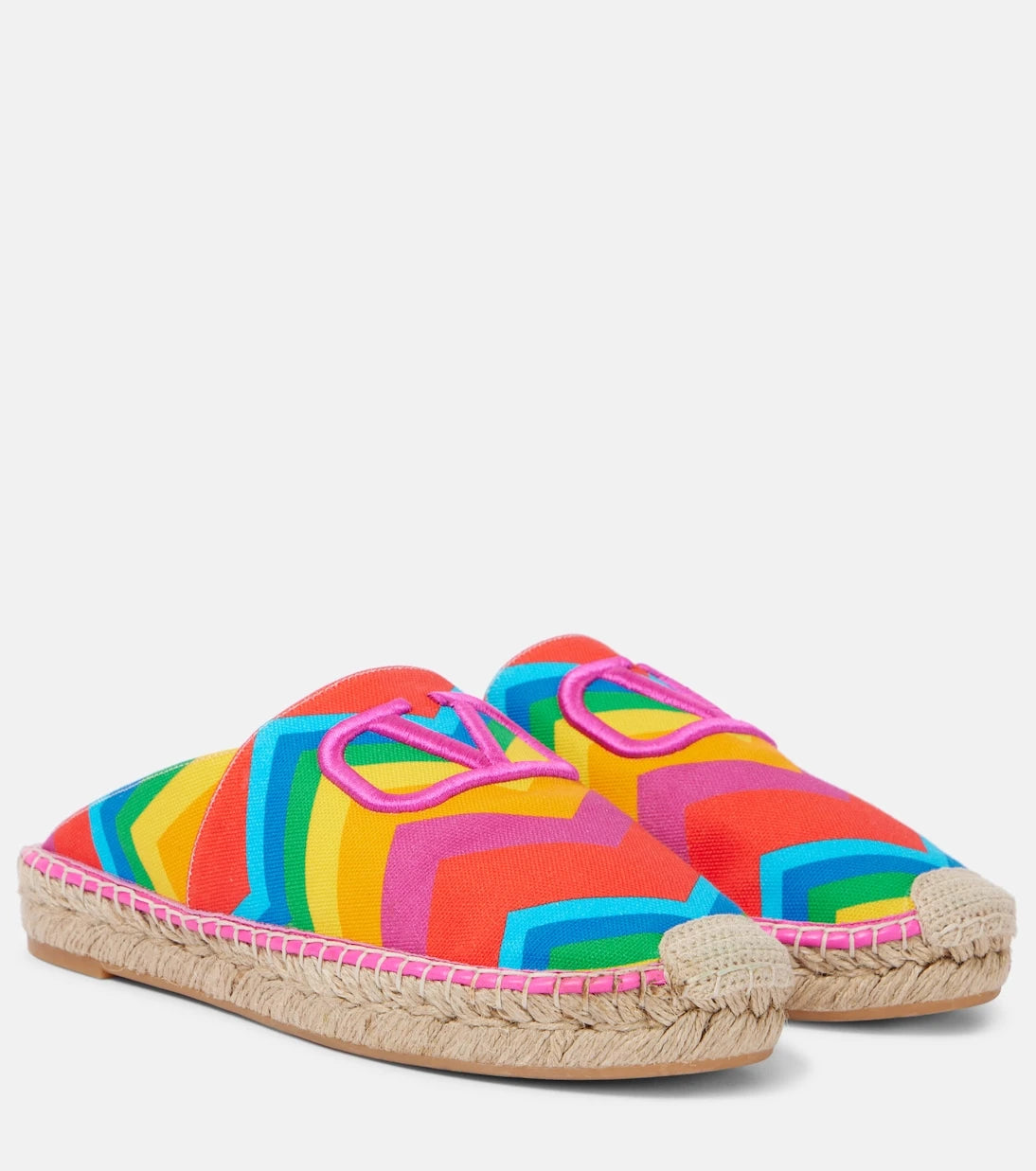 Valentino Garavani - VLogo canvas espadrilles