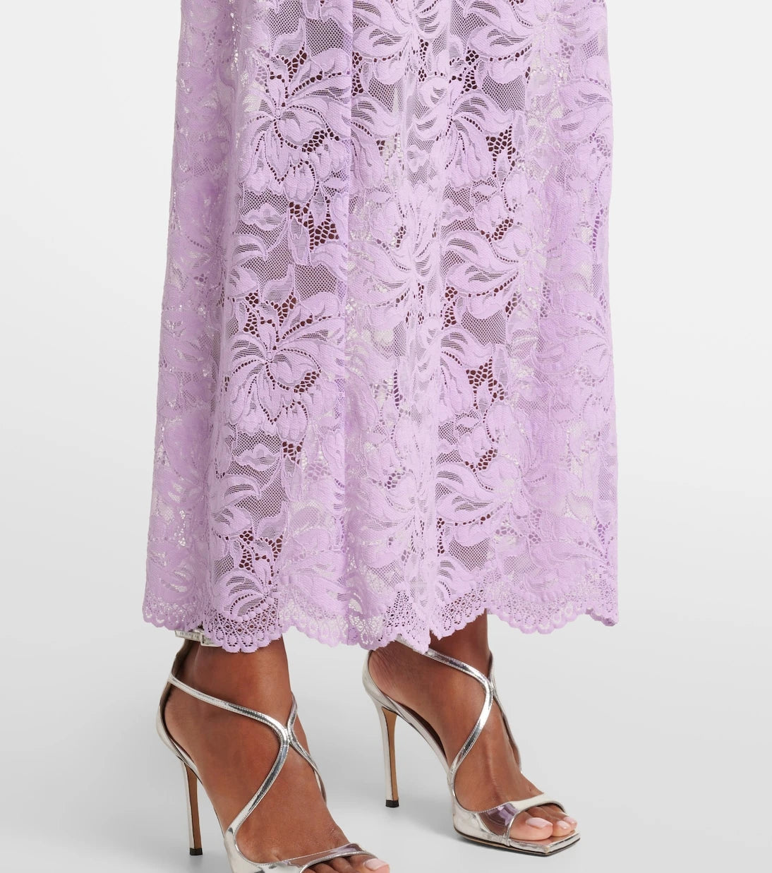 Rabanne - Lavender lace gown