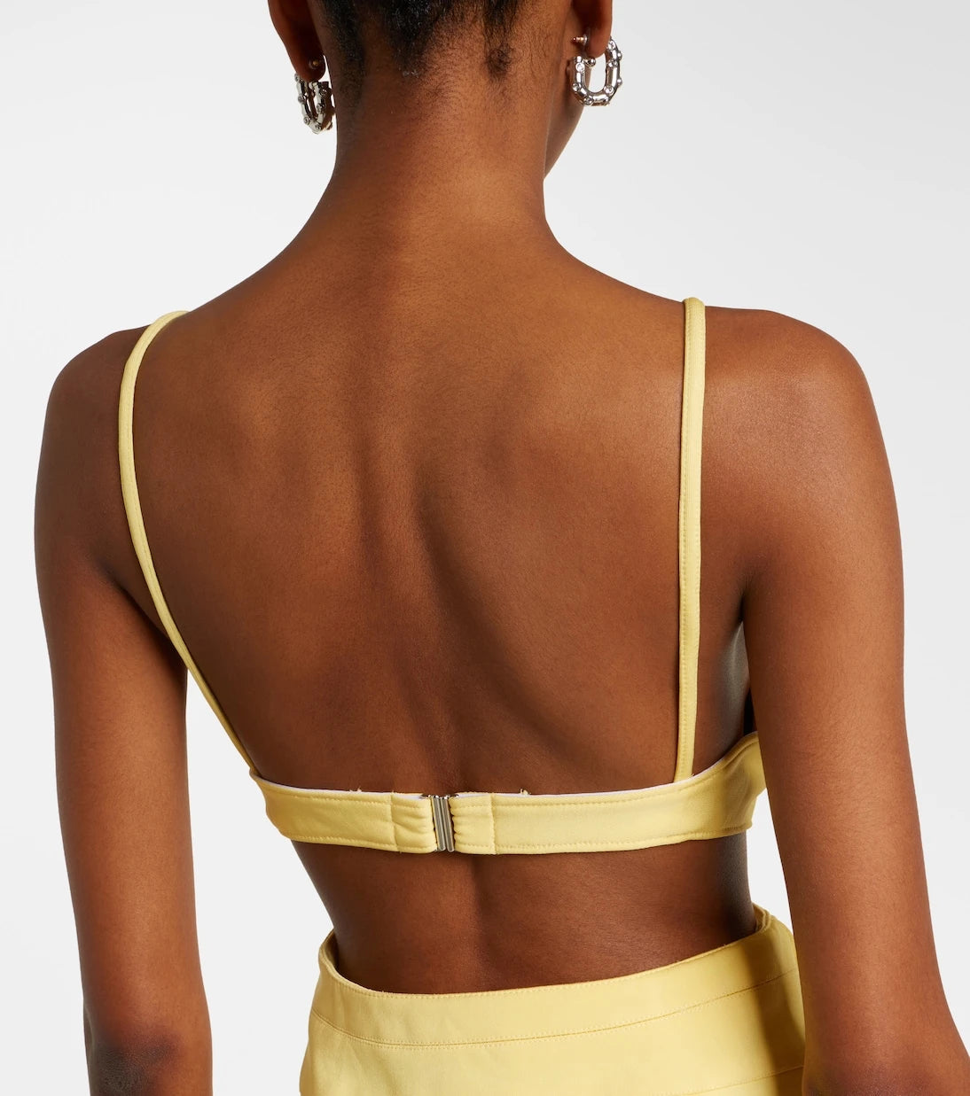 Rabanne - Cutout layered ruffled minidress