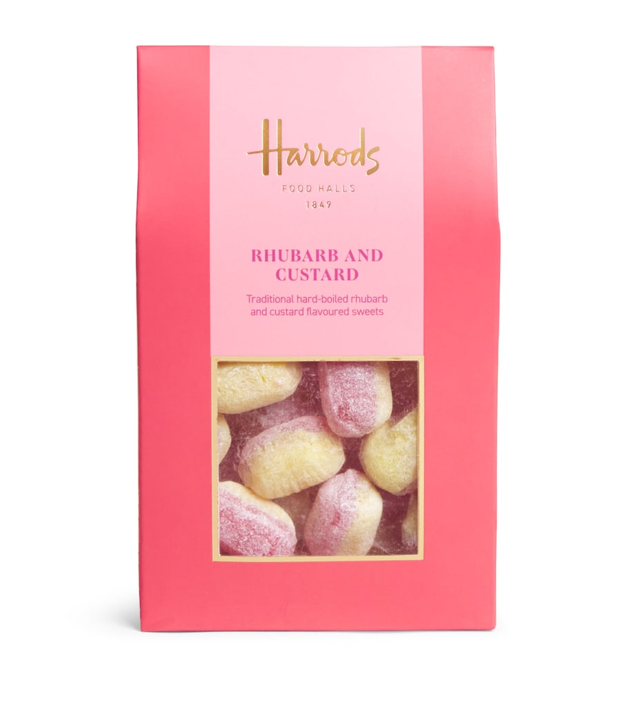 Rhubarb and Custard Hard-Boiled Sweets (160g)