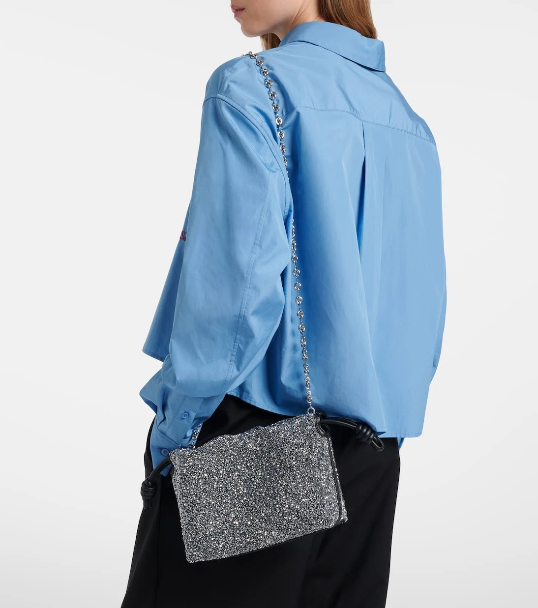 Loewe - Flamenco Mini beaded clutch