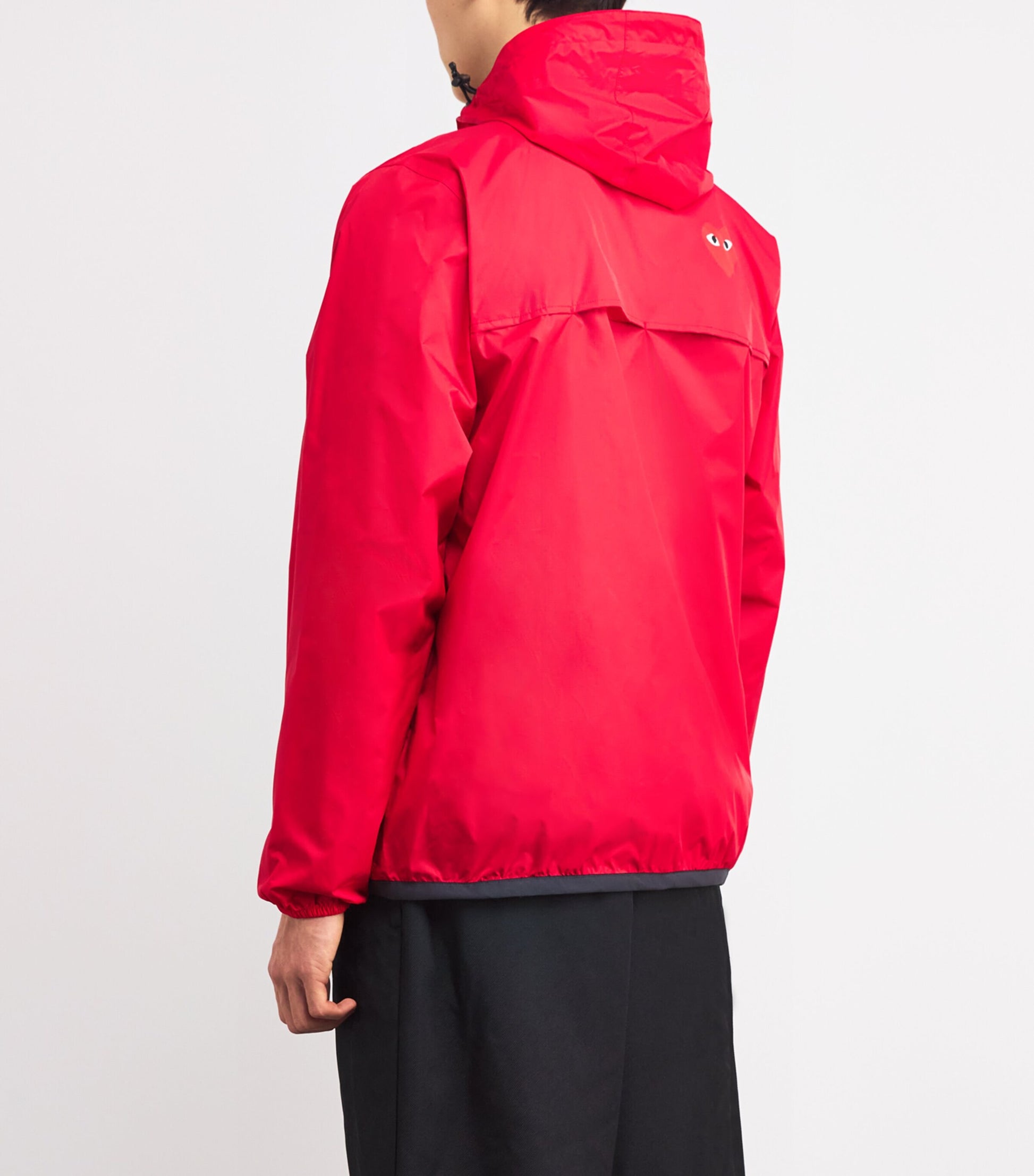 Comme Des Garçons Play Red x K-Way Nylon Water-Resistant Jacket
