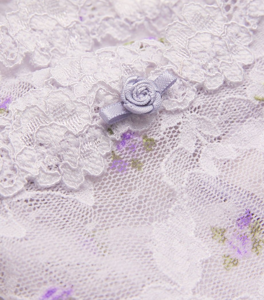 Skims Multi Lace Dipped Thong