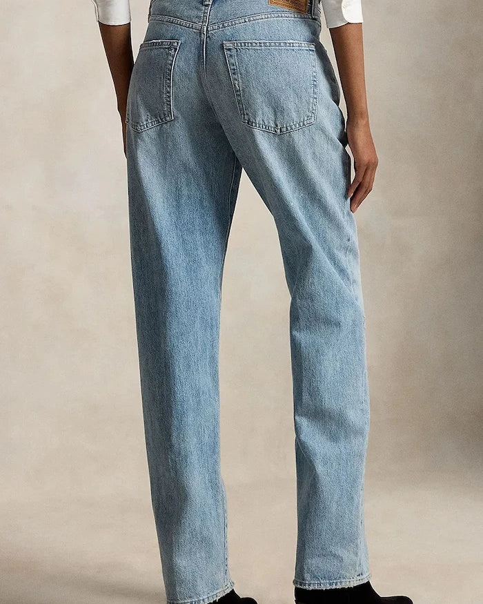 Polo Ralph Lauren relaxed fit kadın kot pantolon