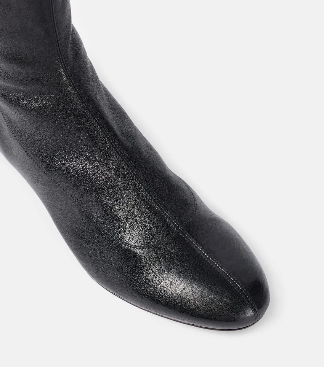 Khaite - Apollo leather ankle boots