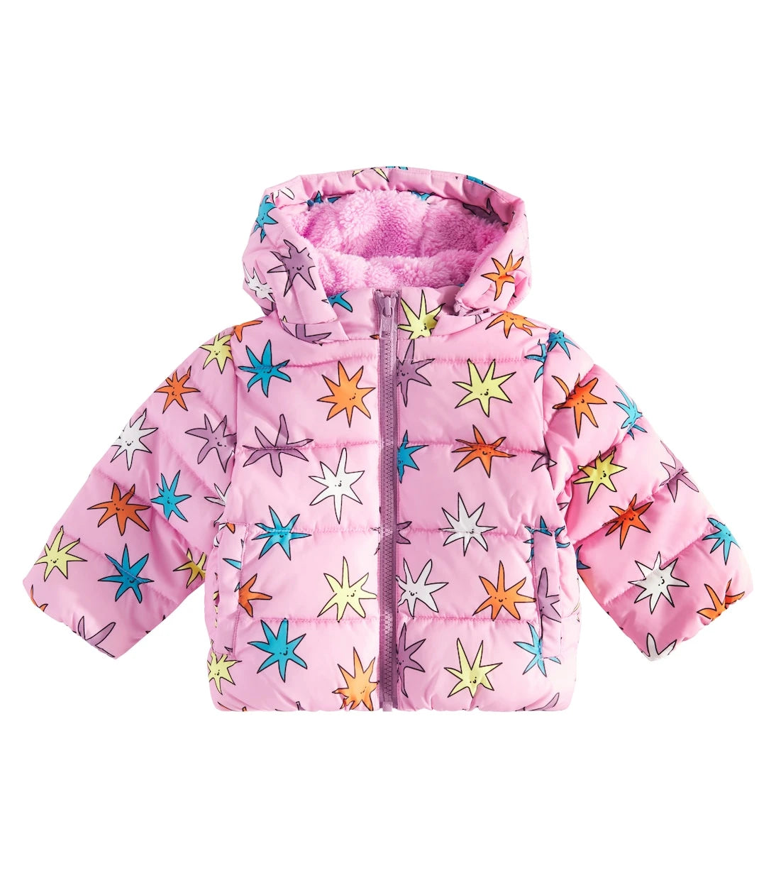 Stella McCartney Kids - جاكيت منفوخ مطبوع للأطفال