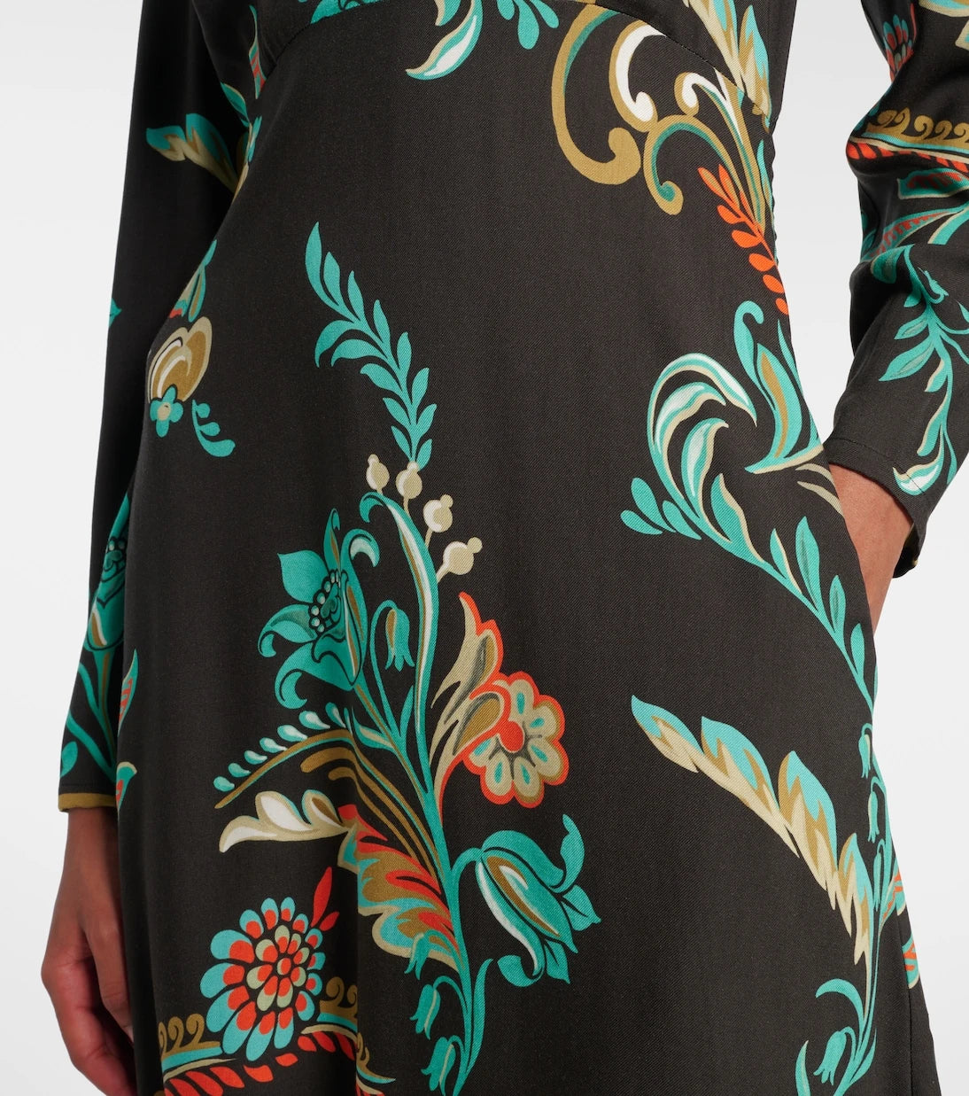 Etro - Çiçekli midi elbise