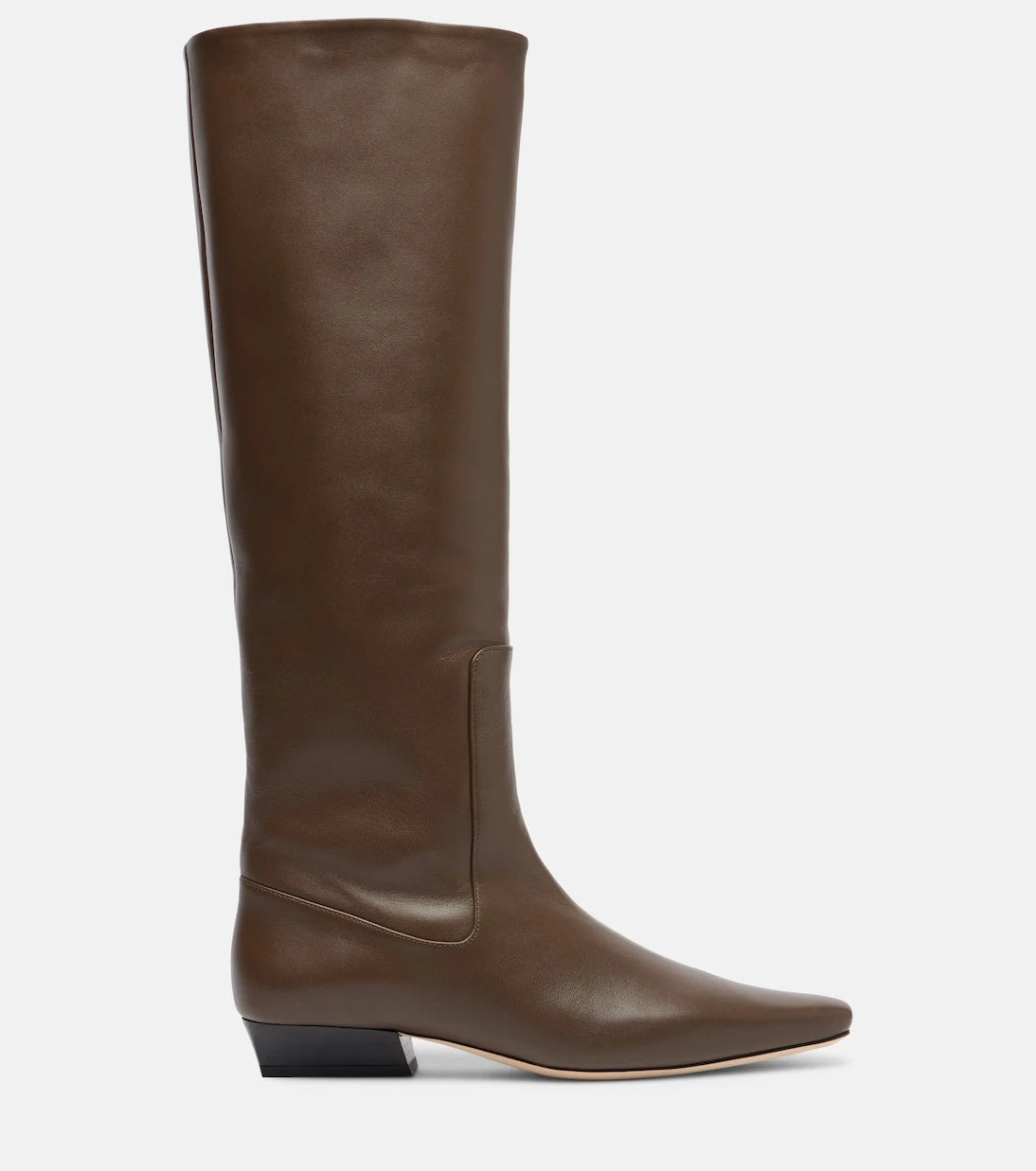 Staud - Wally leather knee-high boots