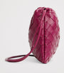 Pink Small Leather Dustbag Clutch Bag
