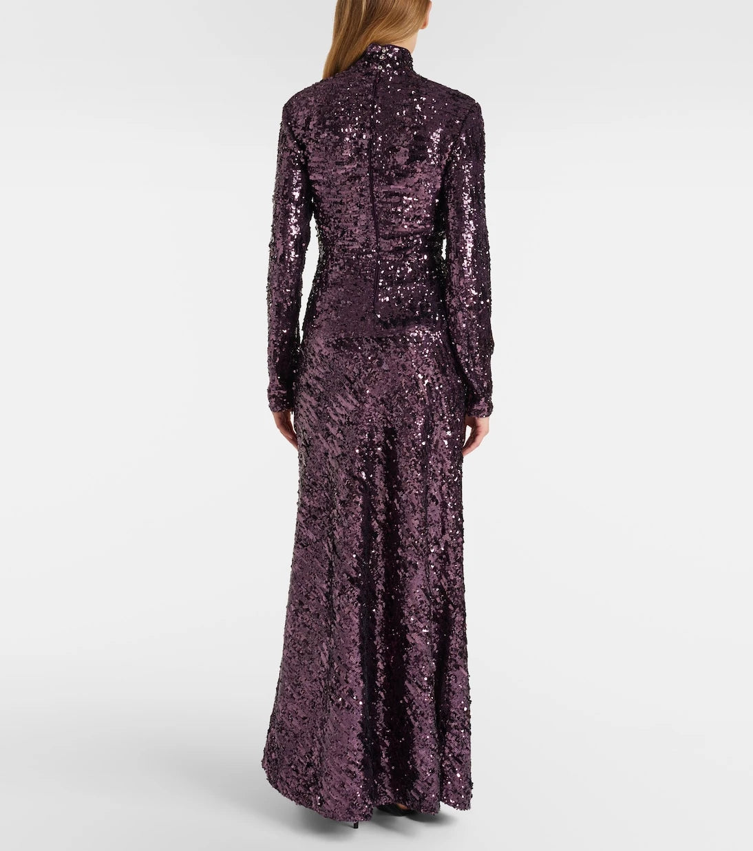 Rabanne - Sequined maxi skirt