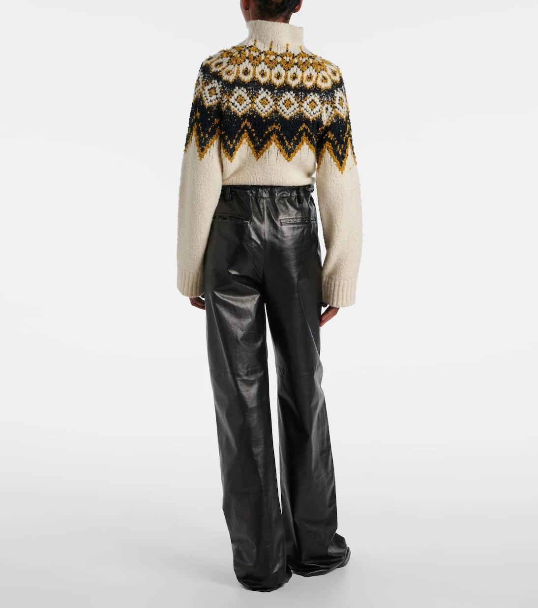 Proenza Schouler - White Label Magnus leather wide-leg pants