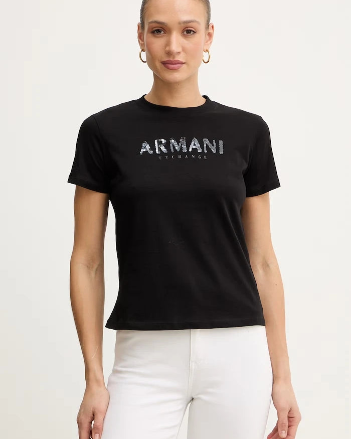 Pamuklu Tişört Armani Exchange