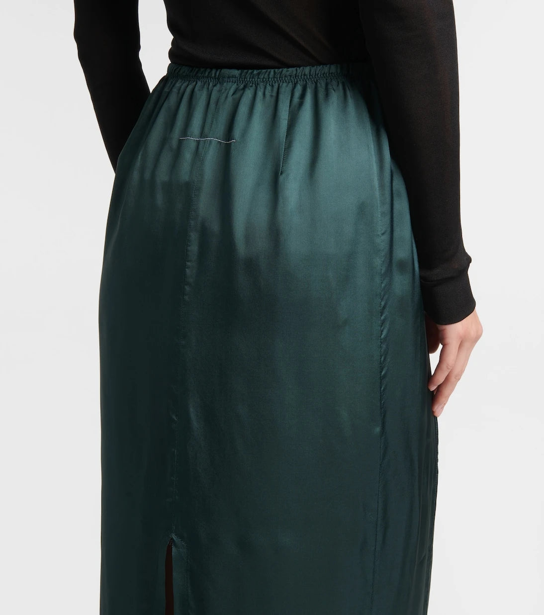 MM6 Maison Margiela - Satin maxi skirt