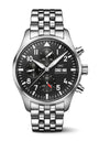 Stainless Steel Pilot's Chronograph Watch 43mm