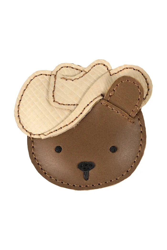 Детска шнола за коса Donsje Stanzen Clip Cowboy Bear
