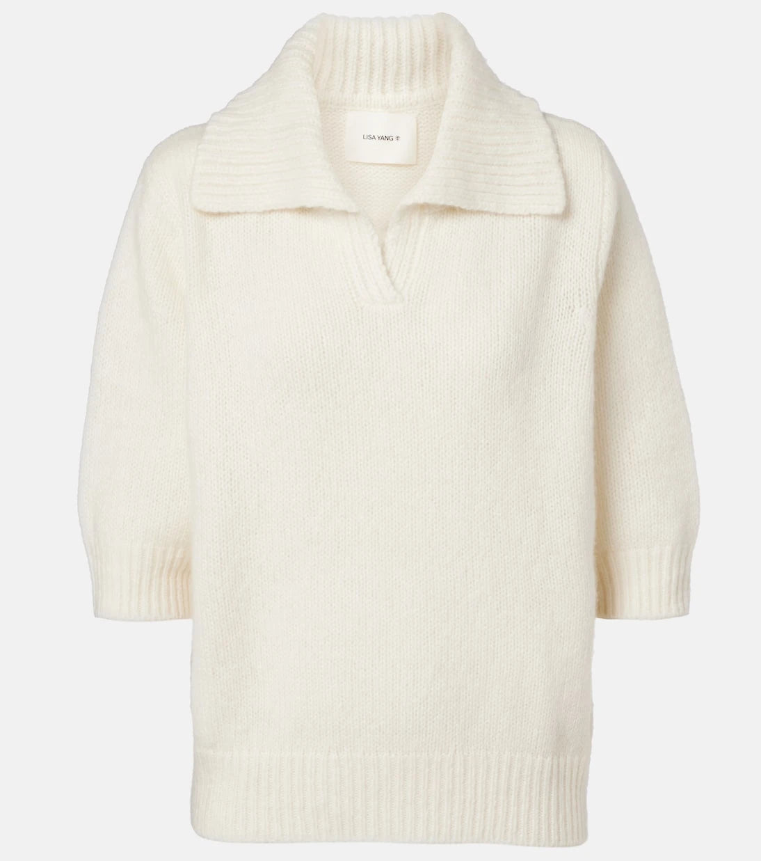 Lisa Yang - Lailai cashmere and silk polo sweater