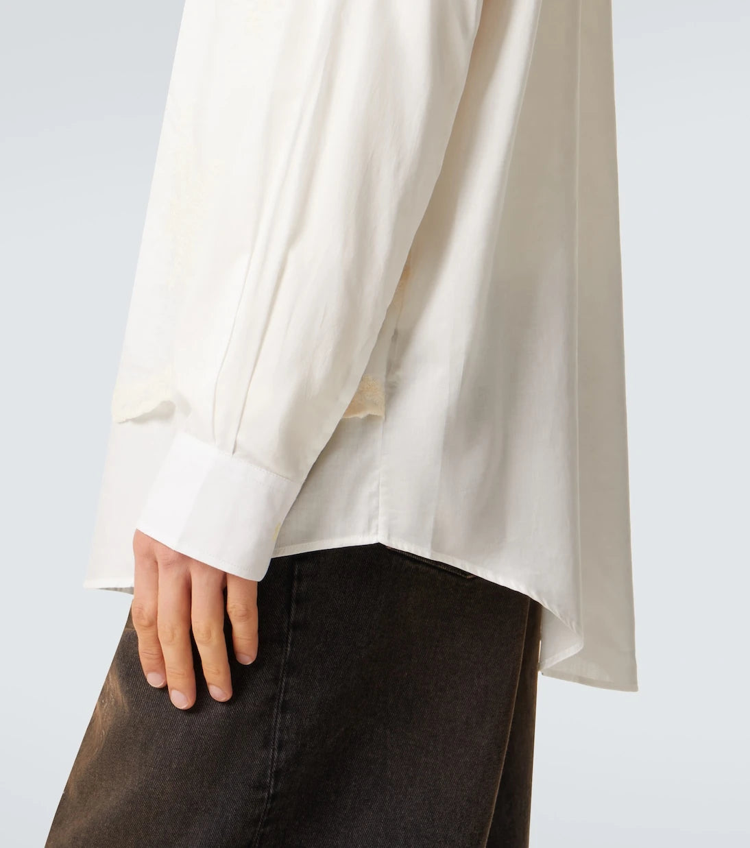 Our Legacy - Vast embroidered cotton shirt