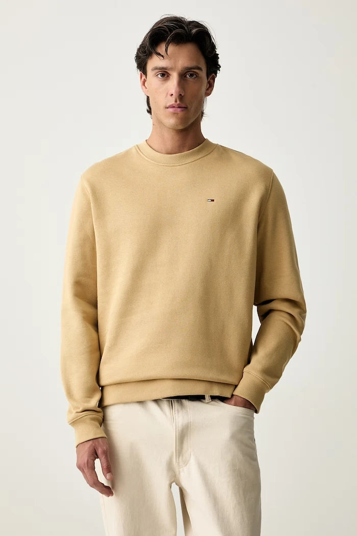 Tommy Jeans erkek pamuklu sweatshirt