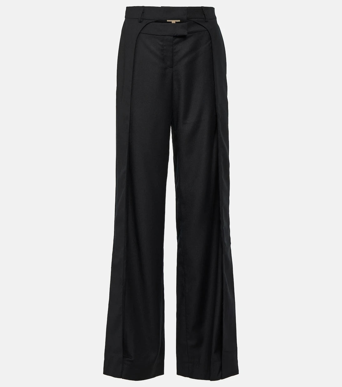 Aya Muse - Tio low-rise wool wide-leg pants