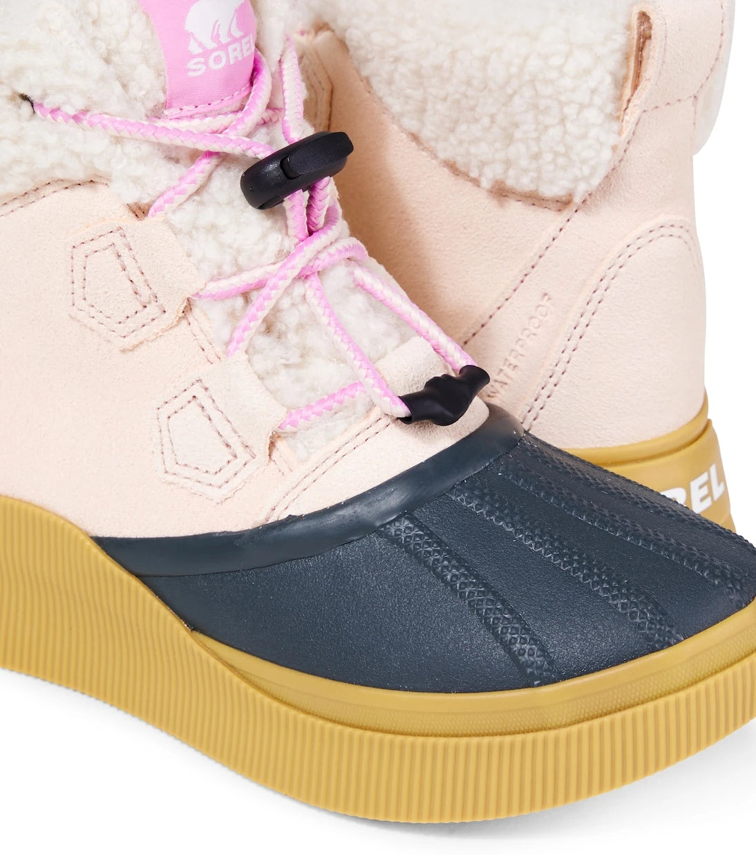 Sorel Kids - Out N About™ shearling-trimmed suede boots
