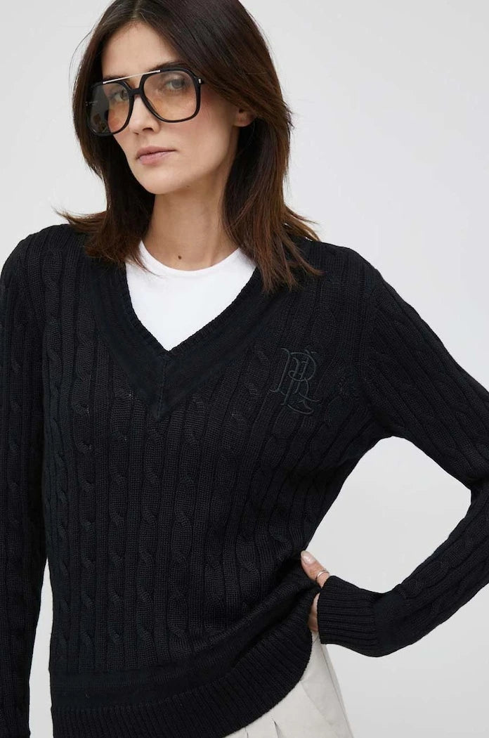 Lauren Ralph Lauren pamuklu kadın kazak